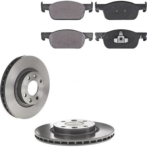 KIT FRENI POSTERIORI compatibile con RENAULT LOGAN/STEPWAY II (L8) - DISCHI + PASTIGLIE OEM: FDB4907 / 103326 /SOSTITUZIONE DIRETTA/BASSA POLVERE/SILENZIOSO (1/5)