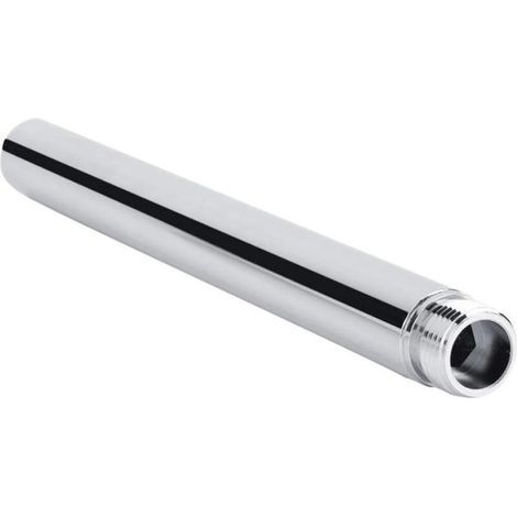[JAMAIS UTILISÉ] Bras de Douche Extension en Acier Inoxydable Rallonge de Douche 20cm Tube D'extension de Douche Rond G 1/2" Bras D'extension de Pomme (1/4)