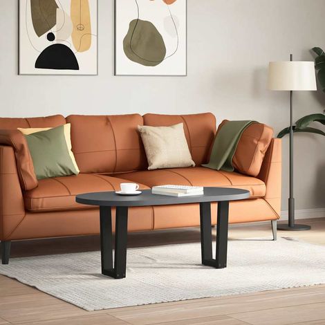 Maison Exclusive - Couchtischbeine V-Form 2 Stück Schwarz 28x(42-