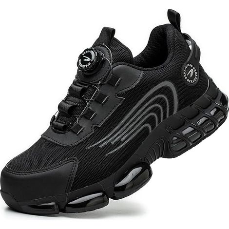 Chaussures de Sécurité Hommes Femmes Basket Légère Respirante Travail Antidérapante avec Embout en Acier  Authenticité garantie,35EU (1/5)