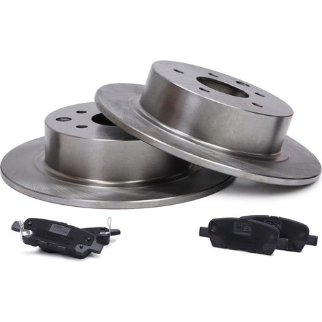 KIT DE DISCOS Y PASTILLAS DE FRENO TRASERO NISSAN JUKE (1/5)