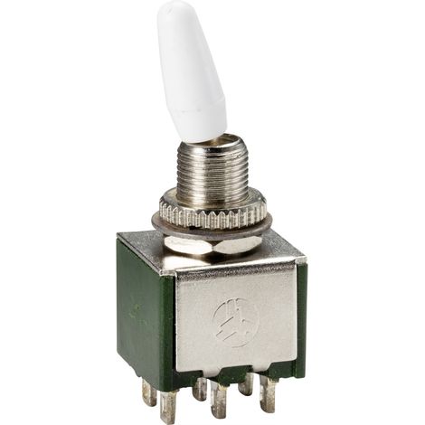 TRU COMPONENTS TC-9218548 Kippschalter 250 V/AC 2 A 2 x Ein/Ein rastend 1 St. (1/3)
