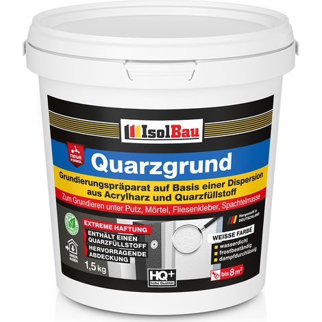 IsolBau Quarzo Primer Quarzgrund 1,5 kg (1/5)