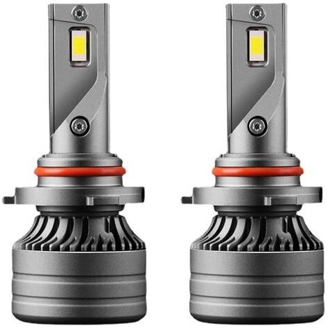 Pair - Ensemble de 2 ampoules LED LED, aluminium, résistant à l'eau IP68, 36 W, lumière blanche froide, 6000 lumens, argent (1/5)
