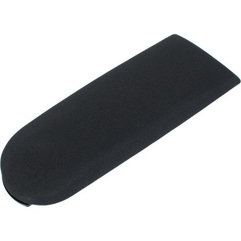 Bracciolo Seat Ibiza IV 2008 - con chiusura a bottone e set di rivestimento in tessuto nero (1/2)