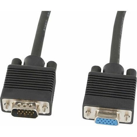Cavo VGA Lanberg CA-VGAC-10CC-0050-B+ Nero
