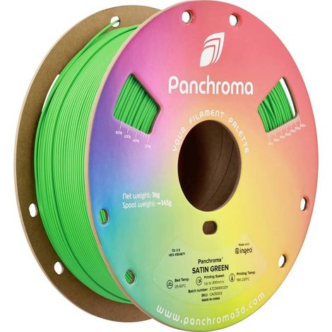 Polymaker CA05003 Panchroma™ Satin Filamento per stampante 3D Plastica PLA Satinata, Elevata rigidità 1.75 mm 1000 g 1 (1/2)