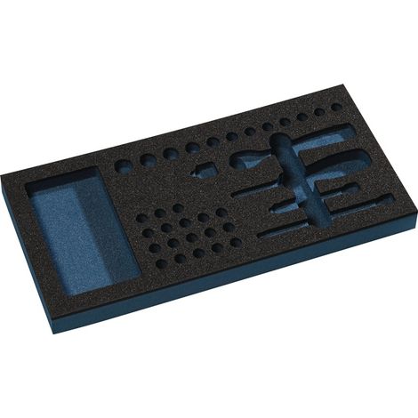 TECWERK Werkzeugmodul Leereinlage 1/3-Modul 2000 871 247 36-teilig