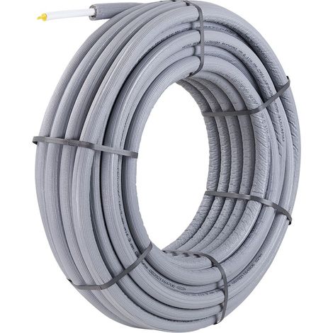Fränkische Tubo multistrato alpex F50 PROFI 16x2 - 9 mm tondo grigio-50m bianco preisol., 83716204