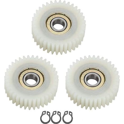 Engrenage de moteur de moyeu de talon de vélo électrique à 36 dents compatible avec Bafang et autres moteurs - Engrenage en plastique de 38 mm (1/4)