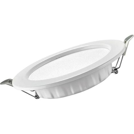 Foco empotrable LED ultrafino para el hogar, antideslumbrante, para sala de estar y dormitorio, con protección ocular, ahorro de energía, lámpara empotrada, luz de techo comercial, paquete de 4, 7 W (1/4)