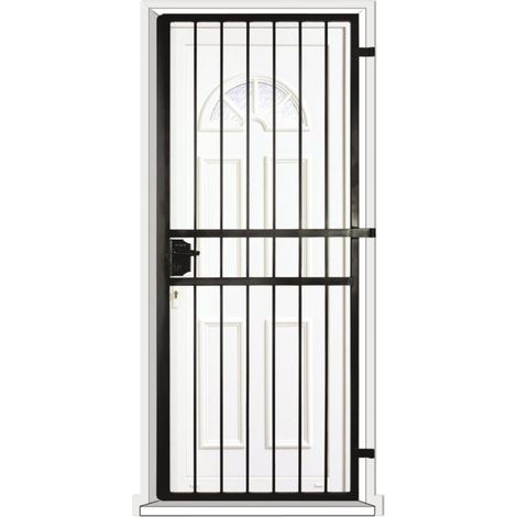 Grille porte Droite -1 vantail pour encadrure H=210 cm x L=70 cm (côte tableau) (1/2)