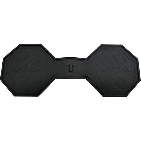 Dessous de verre pour voiture Tesla Cybertruck - Accessoires pour Tesla Cybertruck - Tapis en caoutchouc antidérapant (1/5)
