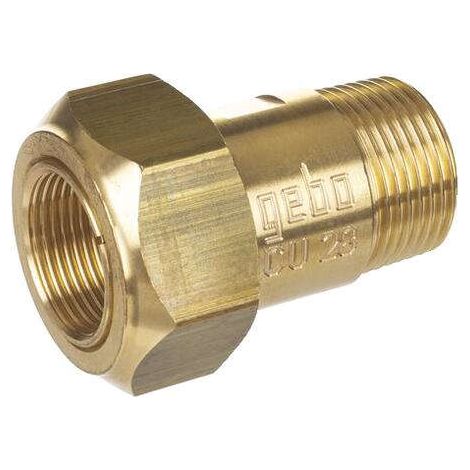 Raccord à compression laiton pour tube cuivre ø22 - M20/27