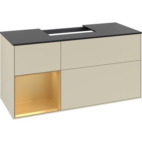 Villeroy & Boch F162HFHJ Armoire sous lavabo Finion F16 (1/2)