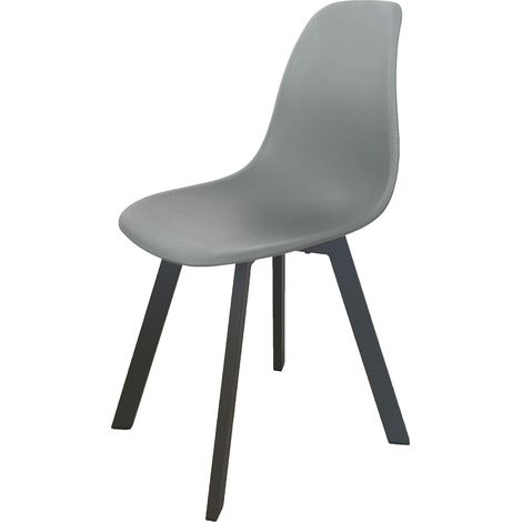 Chaise de jardin design scandinave avec pieds en aluminium IBIS (1/3)