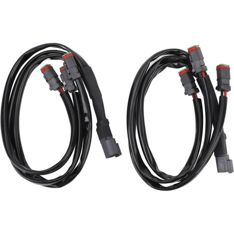 DT Kabelbaumadapter, Hochleistungs-Hitzebeständiger Stecker für 3-in-1-LED-Lichtleiste, 2 Stück (1/5)