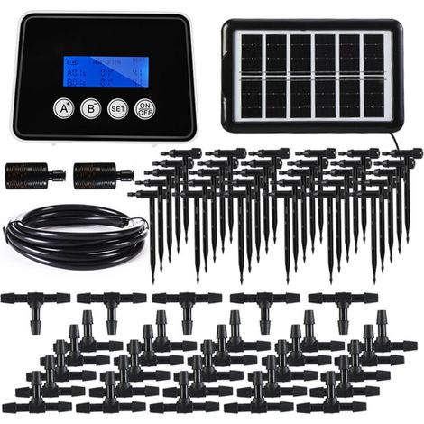 Arroseur automatique programmable, minuterie irrigation intelligent, contrôleur goutte à goutte pour jardin plantes balcon, réglable (1/5)
