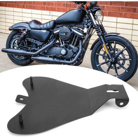 Base de asiento para motocicleta XL883 Bobber – Acero resistente con tornillos (1/3)