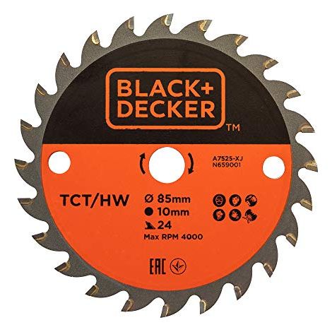 Lama Black + Decker circolare Ø85 mm (1/3)