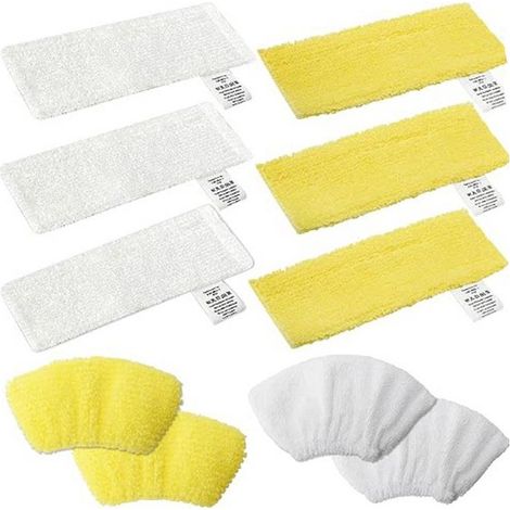 Set mit 2 runden Metall- und Nylonbürsten für Kärcher SC1-5 CTK10 Dampfreiniger (1/5)