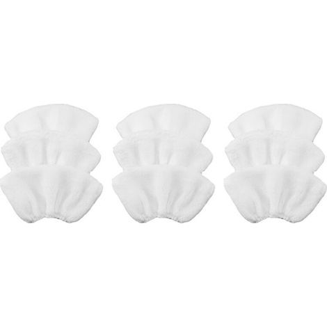 9 Pièces Séries Coton Brosse Tête Couverture pour SC2 SC3 SC4 SC5 Nettoyeur à Vapeur Partie Accessoires (1/5)