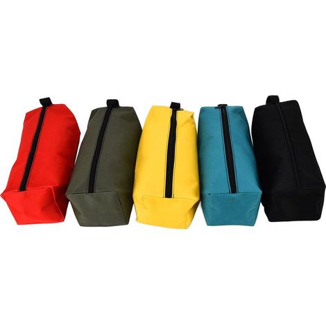Pochette à outils zippée portable multifonction pour rangement compact (1/5)