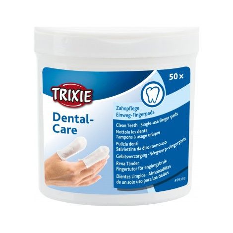 Trixie Dental Care: dischetti, spazzolini e dentifricio per cani e gatti.