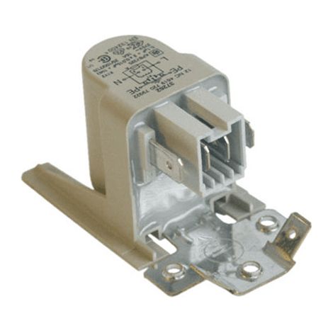 FILTRE ANTIPARASITE 0.1UF+2X0.015+1MO pour LAVE VAISSELLE... (1/3)