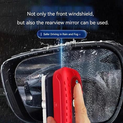 Dégraissant Vitre Automobile - Nettoyant Anti-Film Huileux 120 ml - Pour Pare-Brise Rétroviseurs - Protection Contre Pluie et Brume - 1 Pièce (1/5)