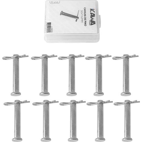 Kawapower Pasador de seguridad 50x7,7 mm (10 piezas) (1/3)