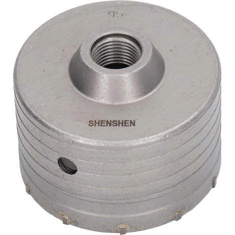 Dünnwandiger Kernbohrer aus Hartmetall, stoßfest, schnellbohrend, scharfkantig, mit hochharter Spitze