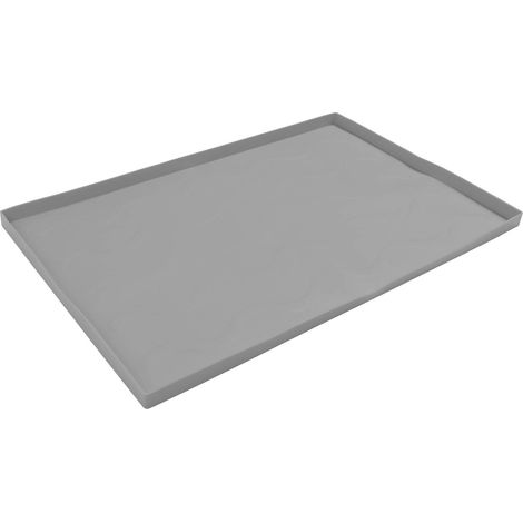 Tapis de cuisson en silicone Blackstone pour plaque de cuisson, antiadhésif, gris, 56 cm (22 pouces). (1/5)