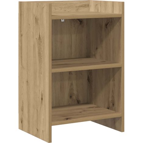 Bedside Tables Artisan Oak 40 x 30 x 60 cm Engineered Wood vidaXL (1/5)