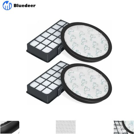 Confezione da 2 filtri HEPA per aspirapolvere ciclonici Rowenta Silence Force 4AAAA RO7647EA RO7663EA RO7676EA RO7681EA (modello RO76xx), accessori filtro di ricambio ZR903701 H246 Bluedeer-Crezuo-Cre