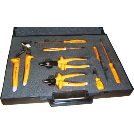 Mallette à outils pour Electriciens RS PRO, Jeu de 8 pièces ( Prix pour 1 )