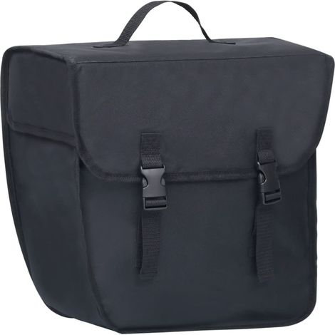 Fahrradtasche für Gepäckträger Wasserdicht 21 L Schwarz