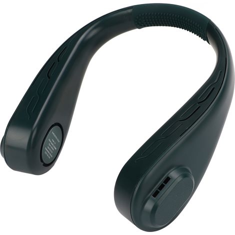 Ventilateur de cou suspendu, affichage numérique intelligent, portable, rechargeable par USB, sans pales, 5 V, 1 A (1/5)