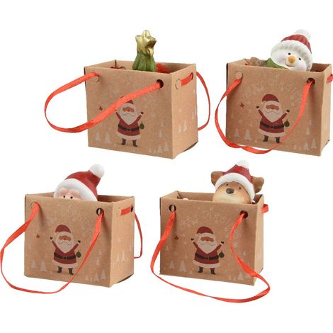 Decorazioni natalizie c/gift box ass (1/2)