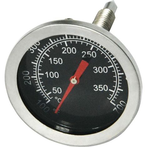 Grillthermometer, Holzkohle-Smoker, 52 mm Edelstahl-Pizzaofenthermometer, Grill-Ersatzteile