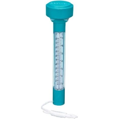 Thermomètre flottant en ABS pour piscines et bassins, pratique et facile à entretenir, mesure précise de la température de l'eau (1/4)