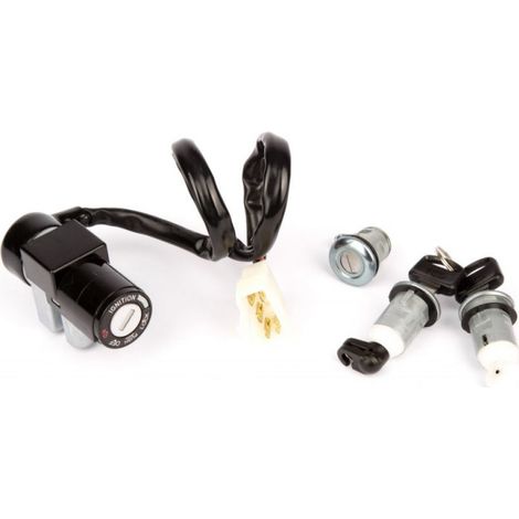 Kit complet contacteur à clef compatible avec la marque Honda Sj Bali 50 cc