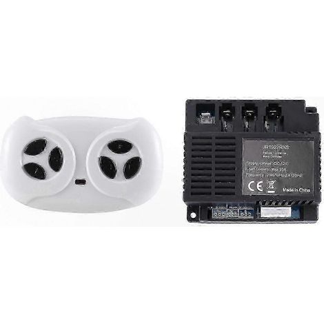 Compatible avec les voitures électriques pour enfants de 12 ans et plus, avec télécommande et fonctionnalité Bluetooth. (1/5)