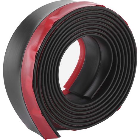 Bande anti-collision universelle pour pare-chocs avant, protection de spoiler de lèvre, plaque de protection en caoutchouc pour automobile (1/5)