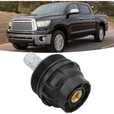 Couvercle de boîtier de filtre à huile compatible avec Toyota/Lexus V8 Tundra LX570 2008-2020 15620-0S010 (1/5)