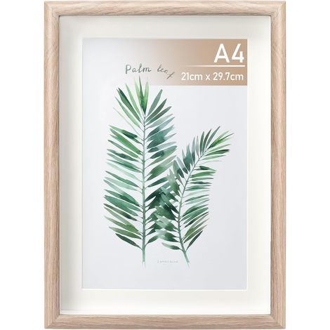Cadre Photo A4 avec Verre Trempé pour photos 21 x 29,7 cm (1/5)
