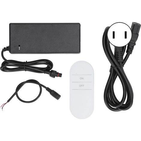 Alimentation pour verre dimmable 50W 48V Sortie haute efficacité Transformateur variateur avec télécommande 100-240V Prise US (1/5)