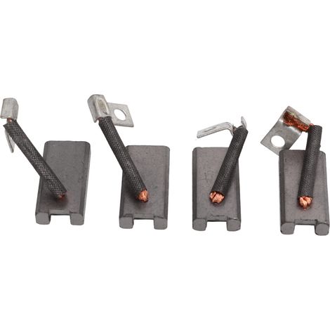 Kit de 4 balais de démarrage 81‑81200, en métal et ABS, pour générateur EZ‑GO (1/5)