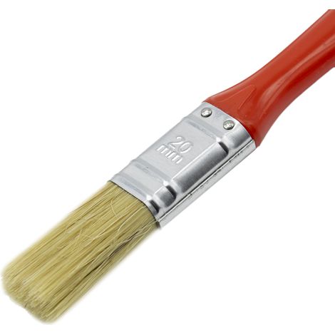 Paletina pintura doble cerda 20 mm Rojo (1/5)