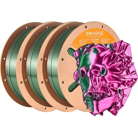3D-Drucker-Filament, PLA-Material, hochwertige Verarbeitung, Rot Gre-3kg (1/2)